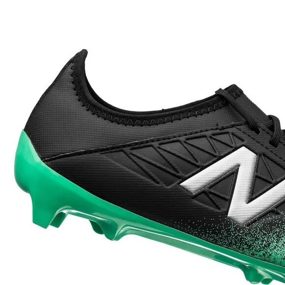 **New Balance Men's Furon V5 Destroy FG MSFDFNB5 Neon Emerald/Black/Gray US12.5M - Picture 7 of 9